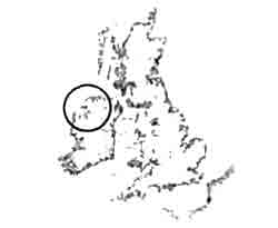 British Isles map